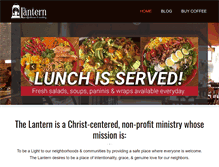 Tablet Screenshot of lanterncoffeehouse.com